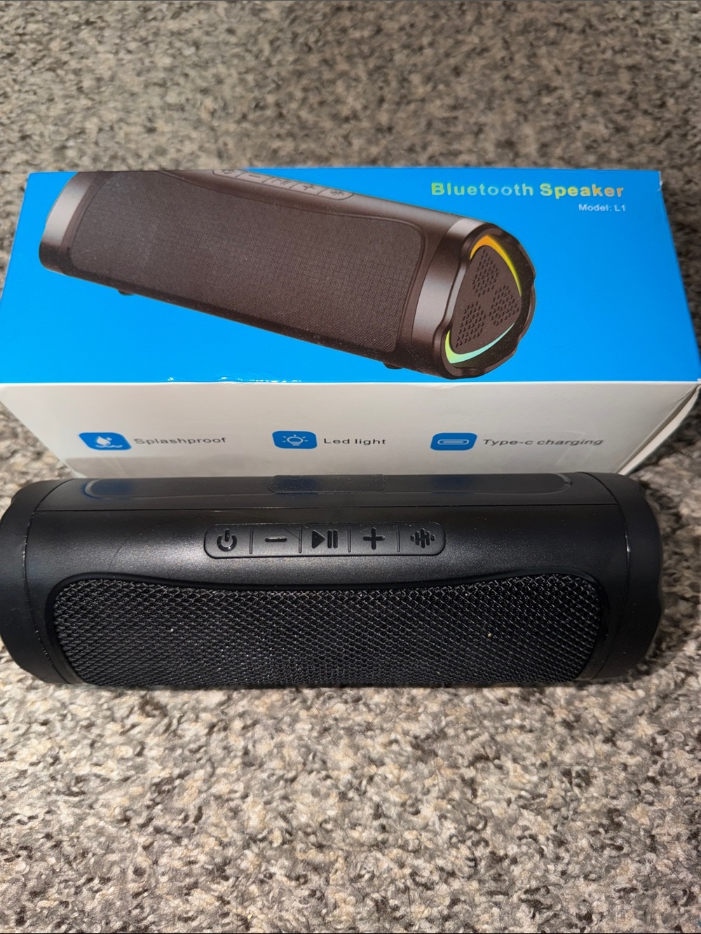 Portable Bluetooth Speaker - Black